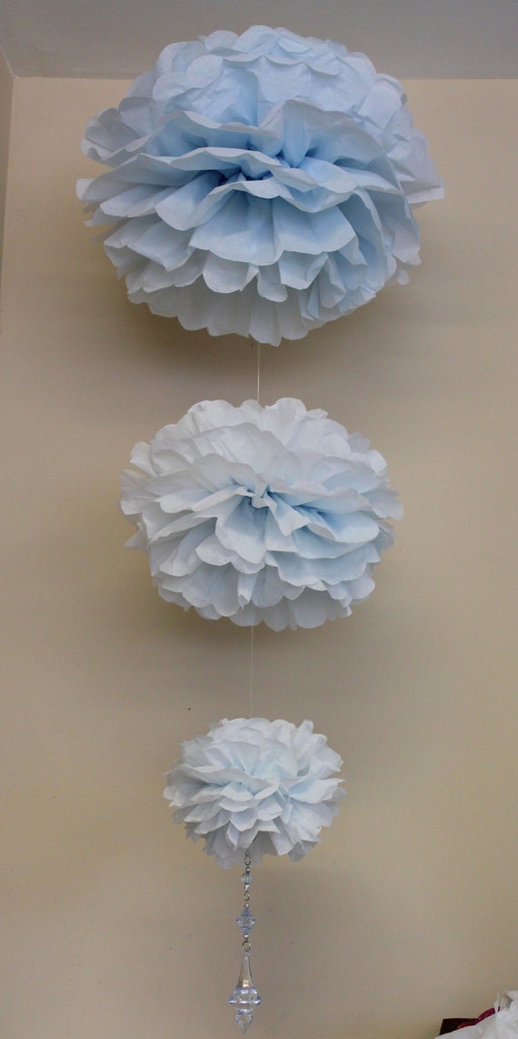 Cascading crystal embellished hanging pom kit Il_570xn