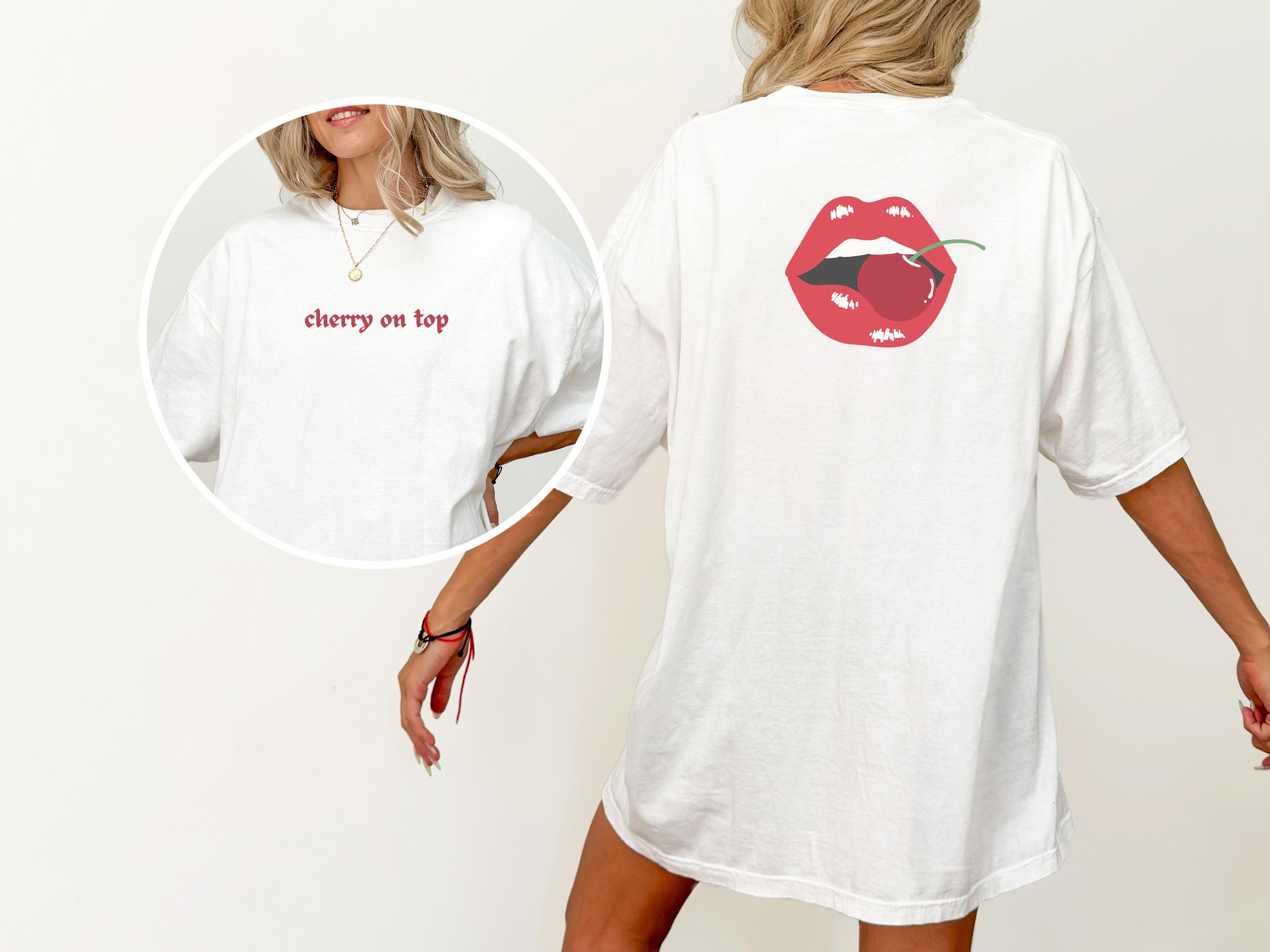 Comfort Colors Cherry Shirt, Cherry Tee, Fruit T-Shirt, Vintage Cherry Shirt, Cherry Lover Gift, Retro Cherry Shirt, Soft Summer Fruit Shirt
