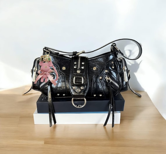 Buy Black Y2K Shoulder Bag for Women, Sweet and Cool Design, Hot