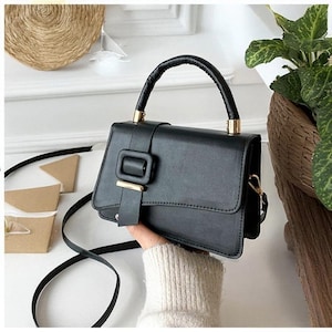 Luxus Designer Umhängetasche , kleine quadratische Candy Farbe Messenger Bag | Trendy und schicke Handtasche.