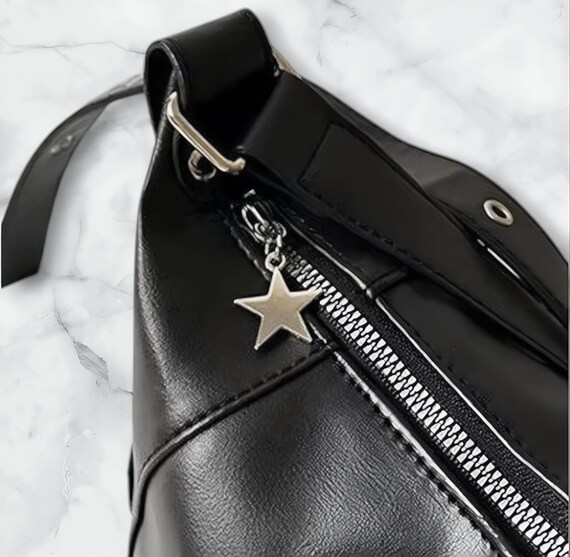 Buy Y2K Korean Gothic Star Girl Black Handbag, Harajuku Aesthetic