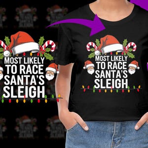 Molto probabilmente correrai con la slitta di Babbo Natale Costume di Natale Xmas 2 PNG, uso commerciale gratuito, download immediato