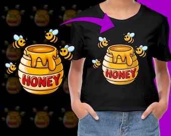 Honey Bees PNG, Free Commercial use, Instant Download