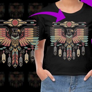 Tribal Native Aztec Bird PNG, Free Commercial use, Instant Download
