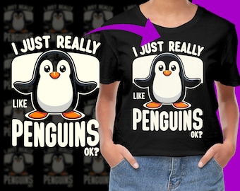 I just really like Penguins ok? PNG, Free Commercial use, Instant Download
