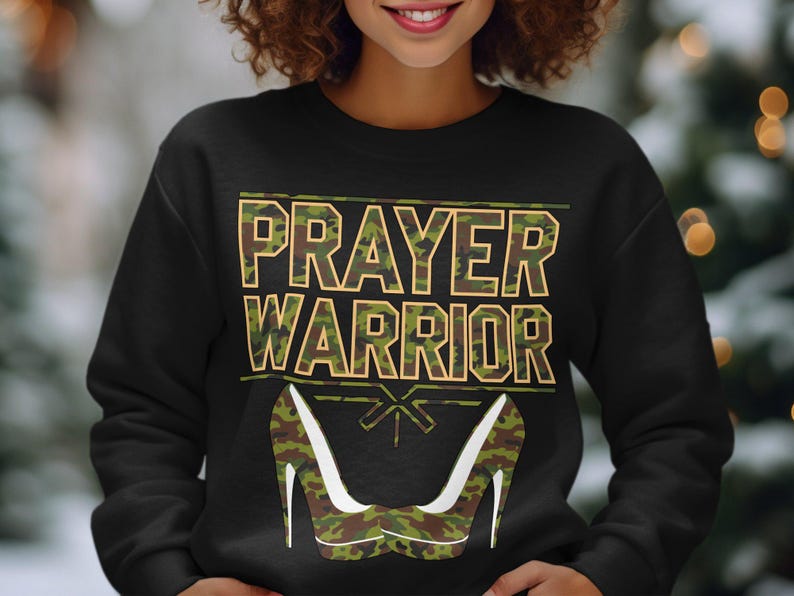 Chica cristiana guerrera de oración Fe religiosa PNG, uso comercial gratuito, descarga instantánea imagen 2