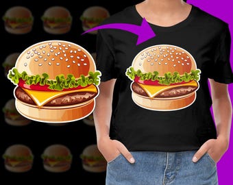 Cheeseburger PNG, uso commerciale gratuito, download immediato