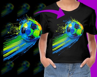 Kleurrijke voetbal-png, gratis commercieel gebruik, instant download