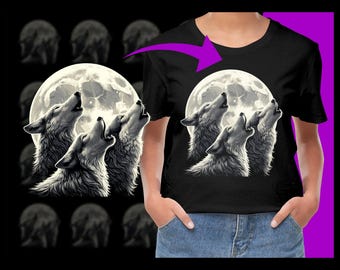 Lobos aulladores Lobo lunar PNG, uso comercial gratuito, descarga instantánea