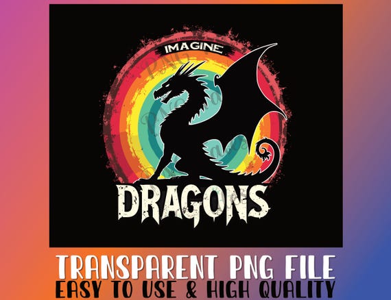Imagine Dragons PNG File, Dragon lover PNG