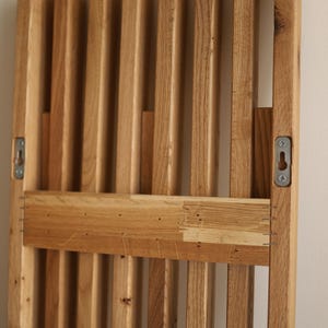 Entryway Wall Coat Rack, Wooden Hooks, Mid Century Wall Hanging Towel Rack for Bathroom, Wall Hooks and Hat Rack, Rustic Wooden Bath Decor