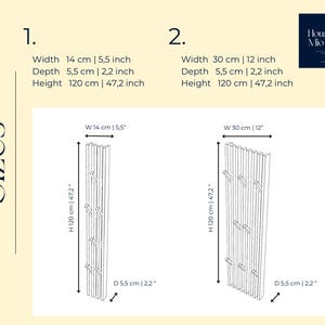 Entryway Wall Coat Rack, Wooden Hooks, Mid Century Wall Hanging Towel Rack for Bathroom, Wall Hooks and Hat Rack, Rustic Wooden Bath Decor