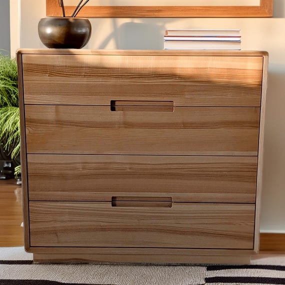 Modern Narrow Console Dresser, Entryway Chest of Drawers, Bedroom Storage, Mid Century Large Hallway Furniture, Minimalist Long Solid Wood - Etsy Modern Narrow Console Dresser, Entryway Chest of Drawers, Bedroom Storage, Mid Century Large Hallway Furniture, Minimalist Long Solid Wood - Etsy