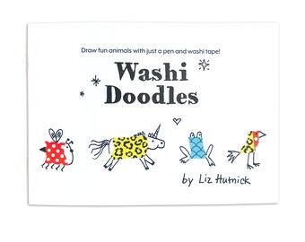 Washi Doodles Zine - Mini Drawing Activity