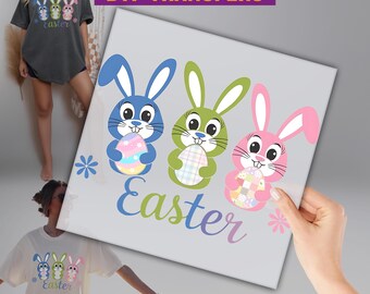 Easter Bunnies DTF,  Easter Ready to Press, Easter Vibes DTF, Easter Day Ready to Press, Bunnies Easter Day Heat Press