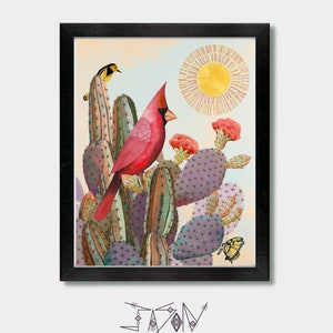 Sonoran Scarlet - Artwork by Jason Smith