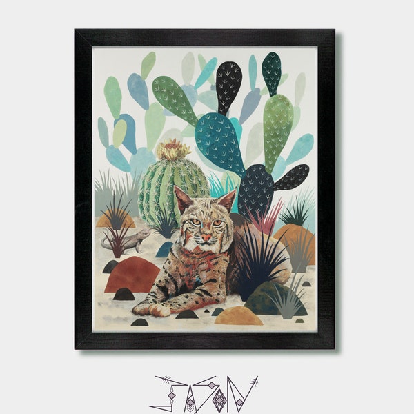 Sonoran Cat - Artwork by Jason Smith