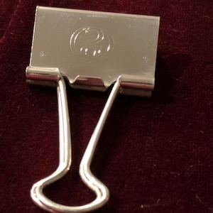 Silber - GELDCLIP - GoldClip-SILBER. Geldklammer. Schwere Galvanisierung aus reinem Silber.