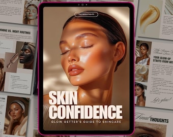 Skin Confidence eBook: Clear Skin Tips & Skincare Routine (Master Resell Rights + PLR