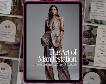 The Art of Manifestation | Healthy Mindset Workbook | A Guide to Creating Your Dream Life | Master Resell Rights + Private Label Rights