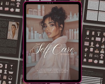 Self-Care Workbook Guide: A Step-by-Step Journal for Wellness, Relaxation & Personal Growth | Master Resell Rights + Private Label Rights