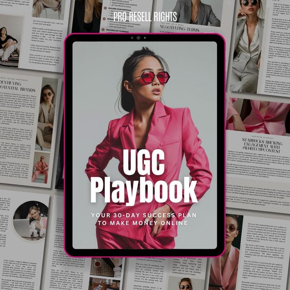 UGC Playbook: User Generated Content Guide (PLR)