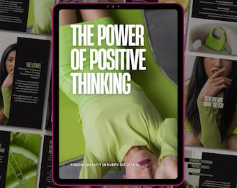 The Power of Positive Thinking eBook Guide | Transform Your Mindset & Unlock Success | Master Resell Rights + Private Label Rights