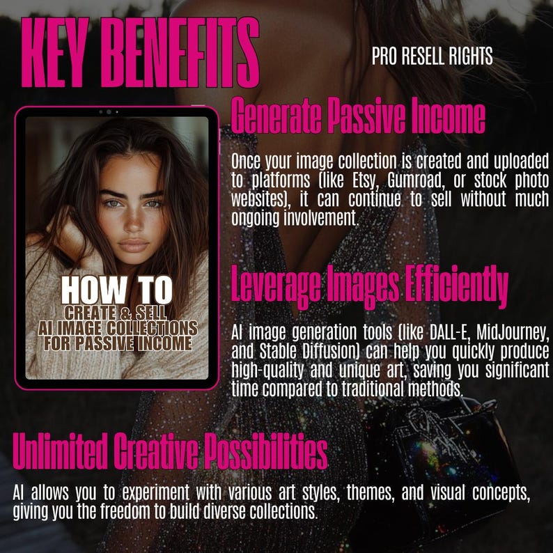 Sparkly Rights AI Image Collection Resell Guide: Passive Income, Master Resell Rights ...