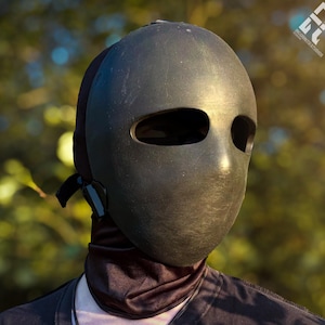 Black Ballistic Mask | Cosplay Tactical Combat Mask | Vigil Inspired