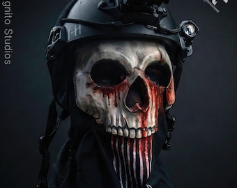Undead Nightwar Mask | Cosplay / Airsoft | Ghost Inspired Design