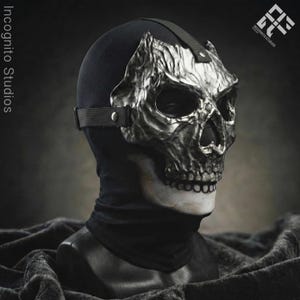 Metal Phantom Mask | Cosplay / Airsoft | Ghost Inspired Design