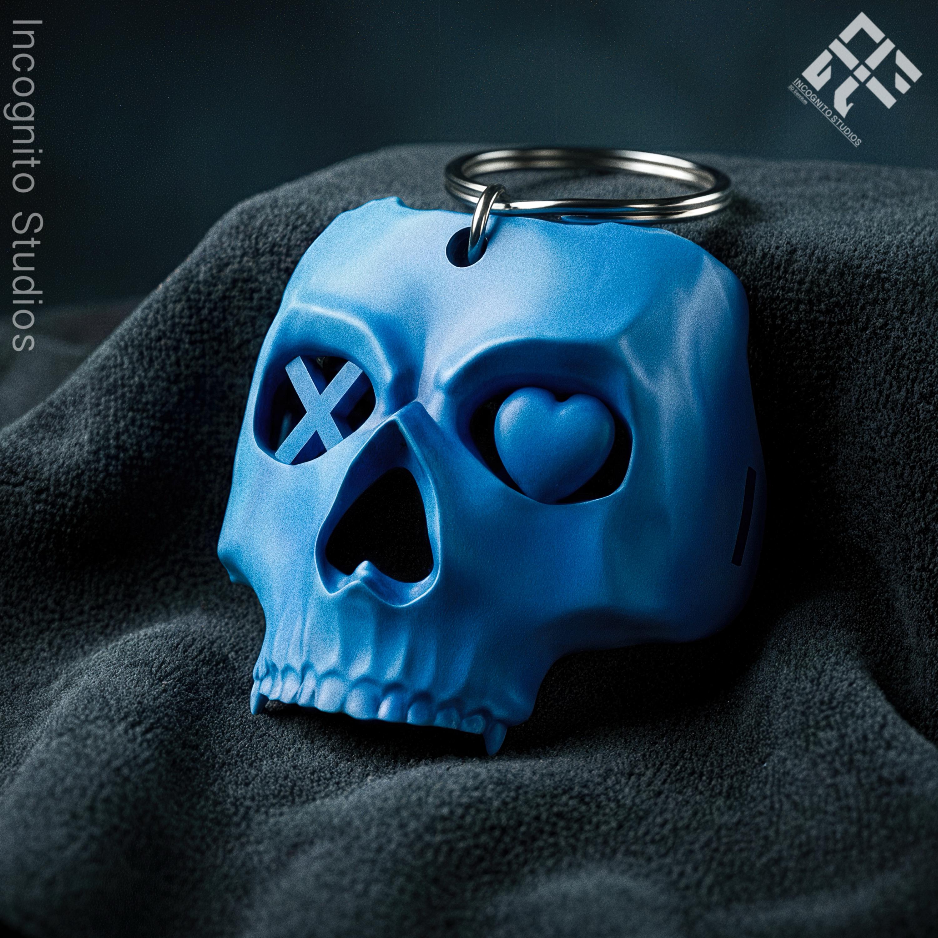 Rutebo ちいさなオブジェ　Lisskulla Lights Out Keychain | Dark Romance Booktok Keyring | 3D Printing