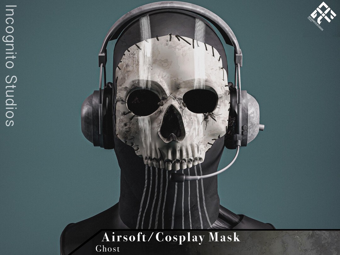 Simon Riley Classic Mask Ultimate Ghost Mask | Simon Riley Call of Duty Warzone Cosplay ...