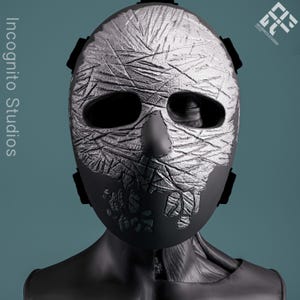 LIMITED EDITION Skull Etched Custom Ballistic Mask | Tactical Airsoft Combat Cosplay Mask | Vigil Inspired