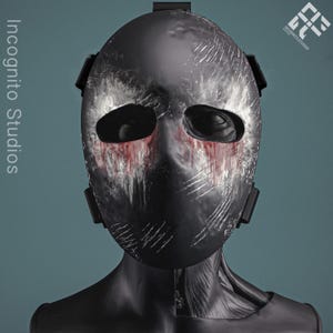 LIMITED EDITION Damocles Custom Ballistic Mask | Tactical Airsoft Combat Cosplay Mask | Vigil Inspired