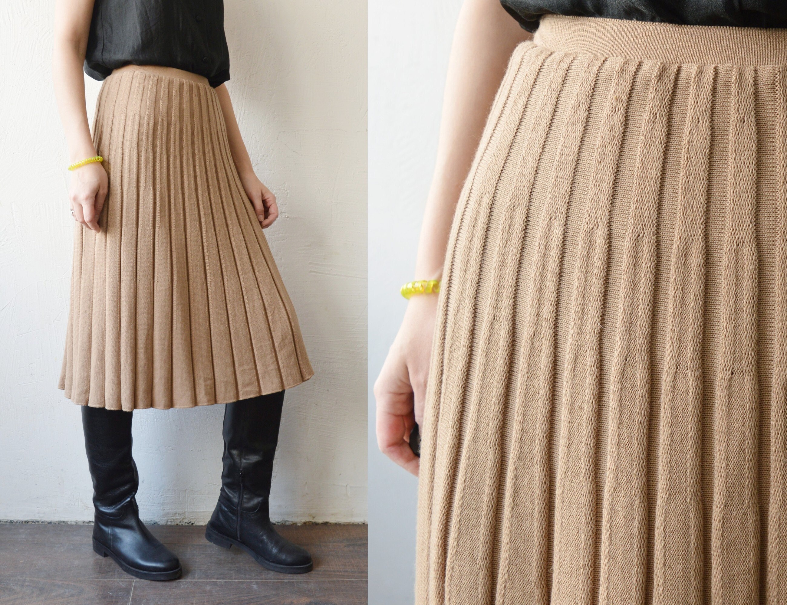 Knit Midi Skirt - Etsy