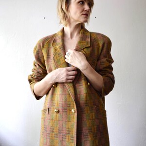 80s Wool Coat - Etsy