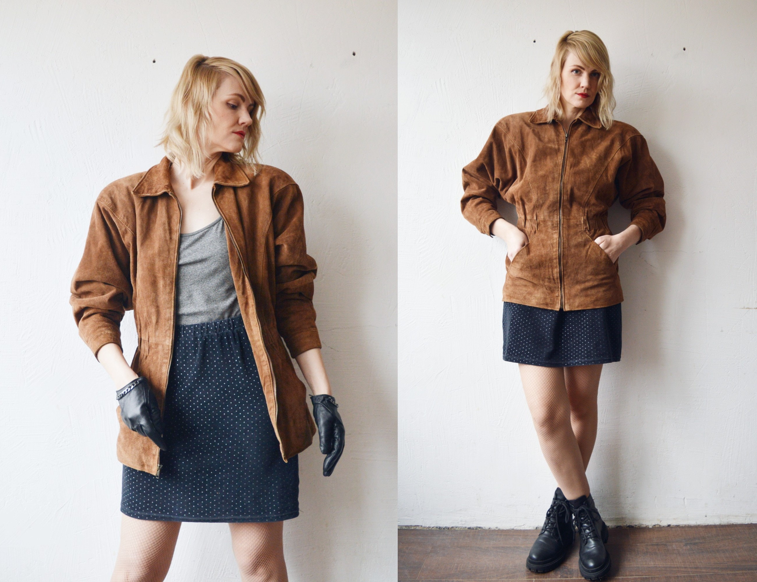 Femme H&m Veste Aviateur Marron Femme Femme H&m Manteau