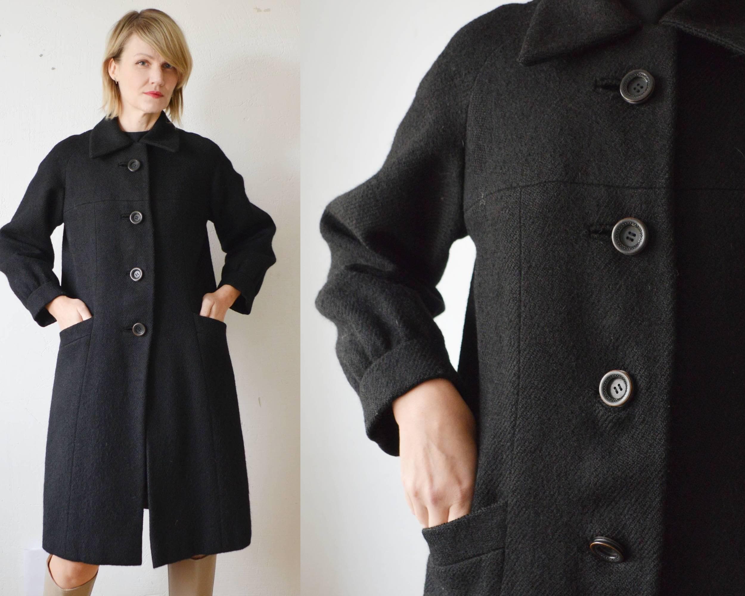 60年代のヴィンテージウールコート - Etsy 日本