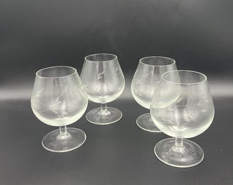 Copas de cristal vintage Princess House Heritage 404 - Juego de 4 - 21