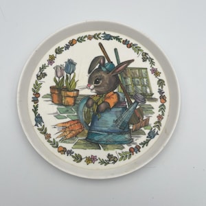 Vintage Peter Rabbit 8” Plate