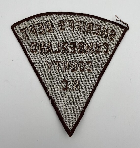 Cumberland County NC Sheriff Patch – Embroidered,… - image 2