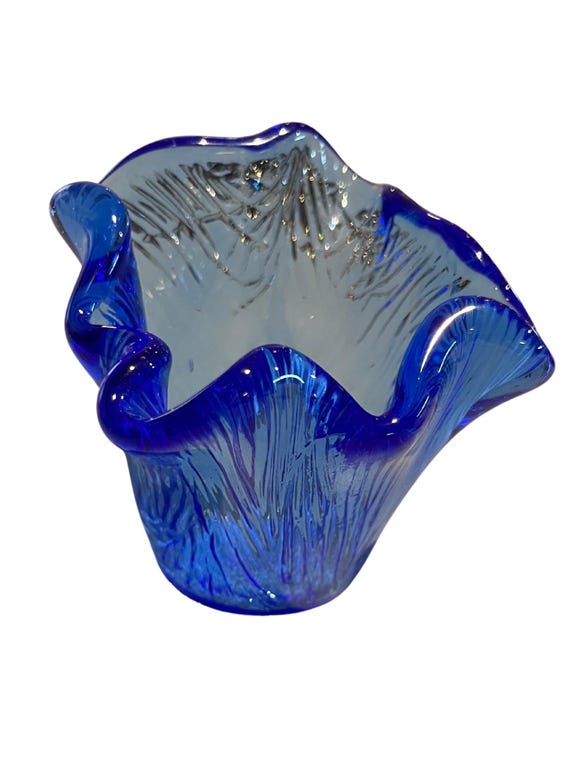 ハーデランド ノルウェー コバルトブルーの花瓶 - Etsy 日本