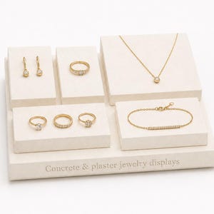 Modulares Schmuckdisplay Set, Schmuck Display Blöcke, Retail Display für Ring Halskette Armband, Boutique Display Ständer
