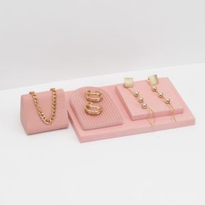 Jewelry Displays Minimalist Jewelry Stands Display Set Jewelry Stand Product Risers Gift Set Display Podium Personalized Decor Holder Gift