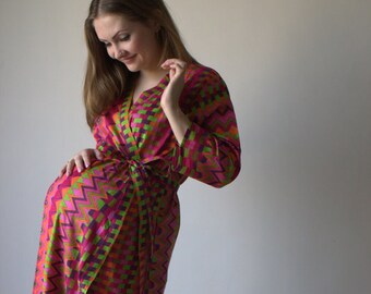 delivery nursing robe