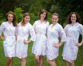 cherry blossom dressing gown
