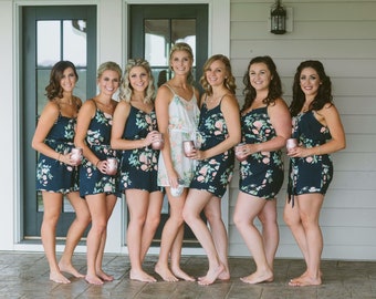 bridal getting ready romper