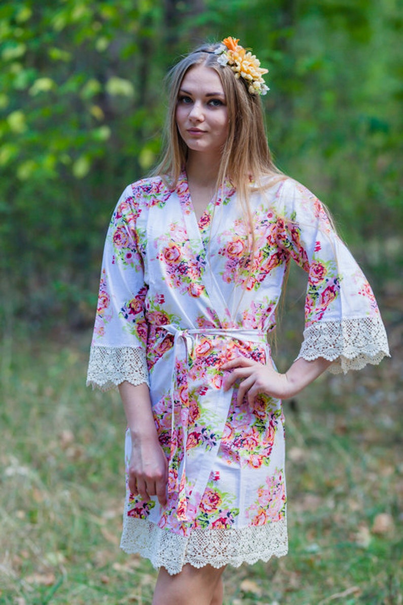 Add Lace Cuffs and Lace Hems to Your Robes - Etsy