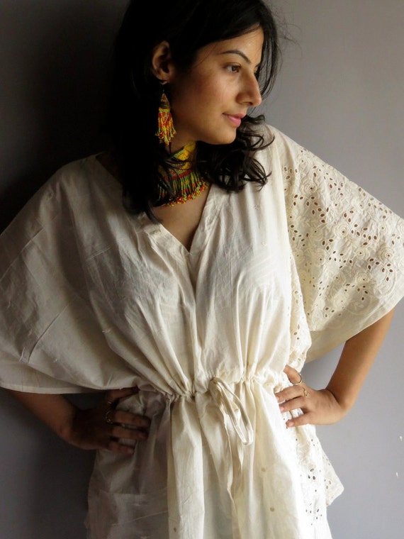 Eyelet Kaftan Top Perfect for Outings 